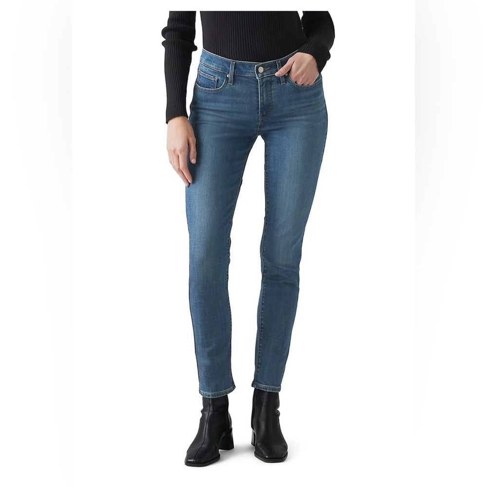 Levi Jean 311 Shaping Shiny Jeans size 29 Blue Great condition